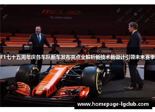F1七十五周年庆各车队新车发布亮点全解析新技术新设计引领未来赛季